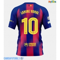Camisa de time de futebol Barcelona Lamine Yamal #10 Replicas 1º Equipamento 2025-26 Manga Curta